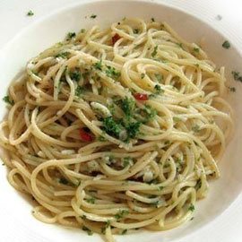 Spaghetti Aglio Olio E Peperoncino Recipe